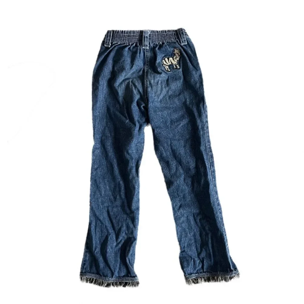 Gymboree zebra design jeans